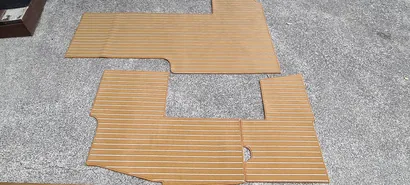 Custom caravan carpet mat